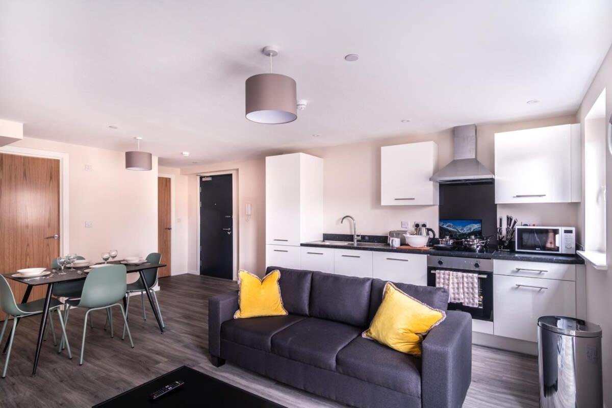 Modern & Spacious 2 Bed Apartment In Manchester Ngoại thất bức ảnh